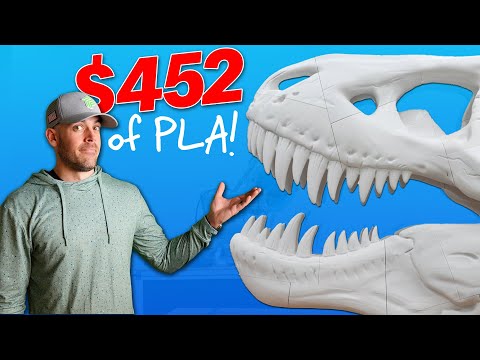I Thought 3D Printing a T-Rex would be Easy...