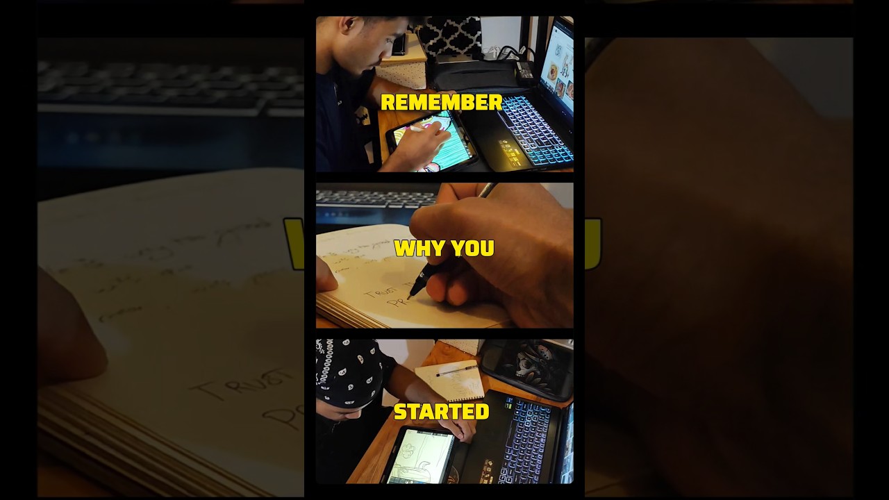 Remember why you started! ✏️(#artwork #shorts #procreateart #subscribe)