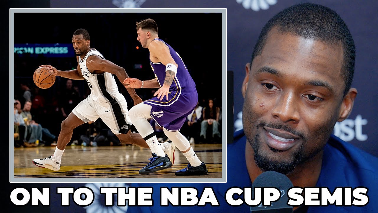 Harrison Barnes on Advancing to NBA Cup Semifinals