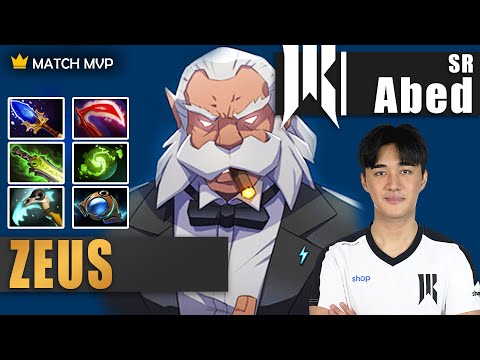 Zeus Mid | SR.Abed | ABED 7.32E ZEUS GUIDE TO WIN MID LANE - FREE EZ MMR | 7.32e Gameplay Highlights