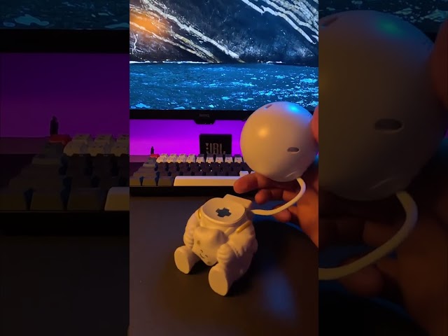 Vídeo relacionado con Pampling Make a Smile - Astronauta en el Espacio, Camiseta Hombre, Nero, L