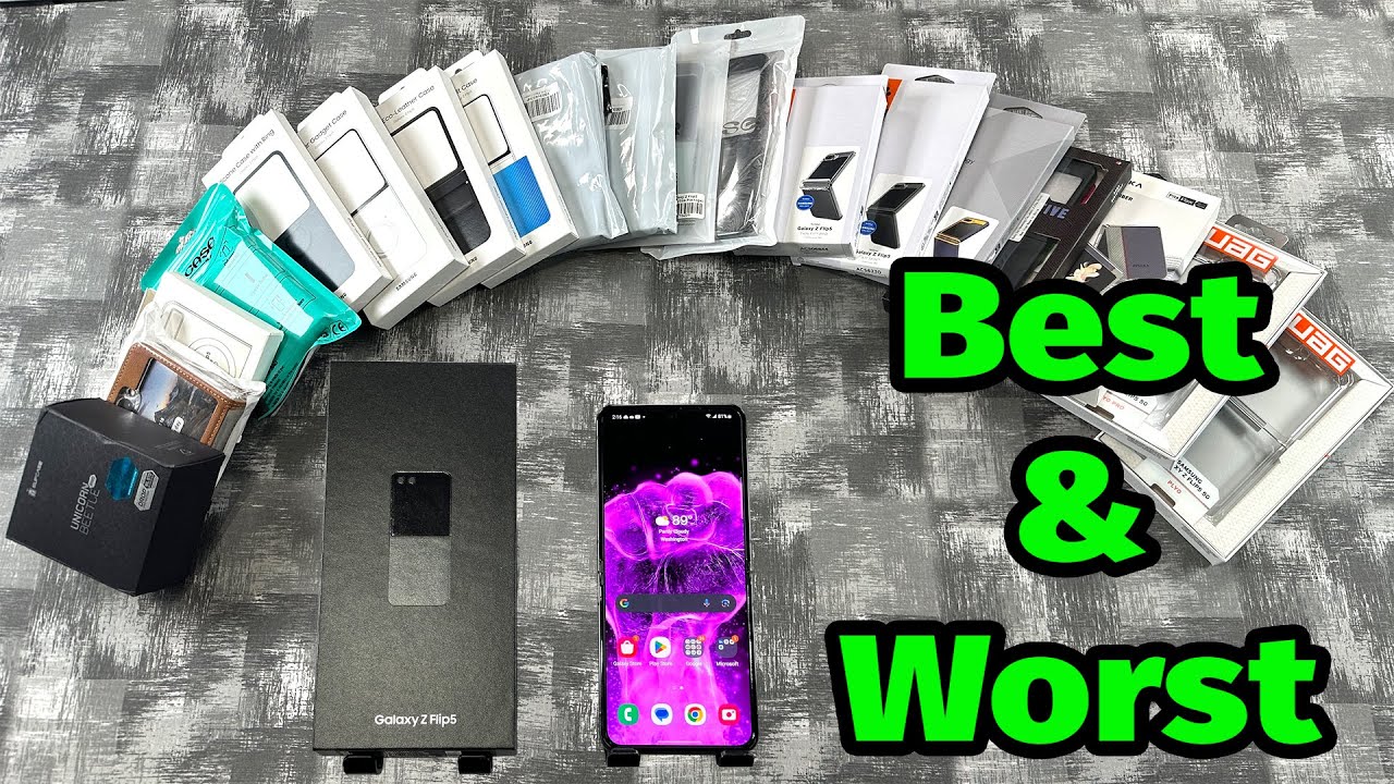 Best And Worst Cases For Samsung Galaxy Z Flip 5