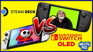 Valve Steam Deck Versus Nintendo Switch OLED! Which Is The Better Buy?