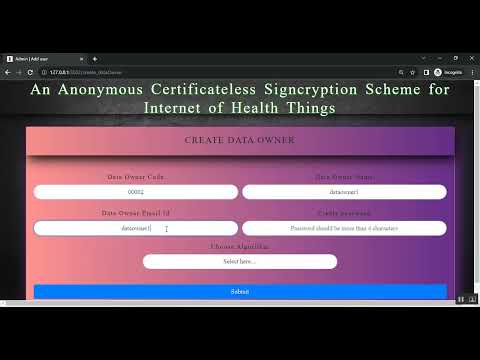 Cloud Based Storage Encryption Decryption in Python Projects