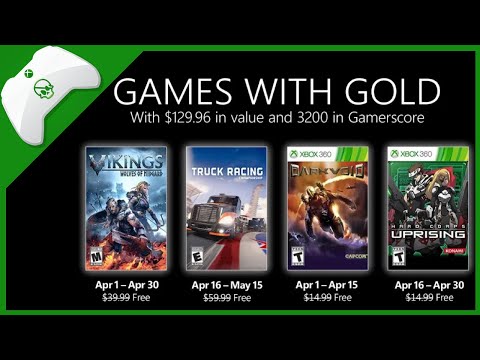 New Games With Gold For April 2021