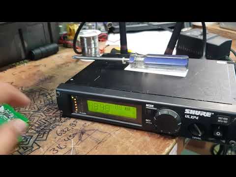 Repair audio cutting out from Shure ulxp4