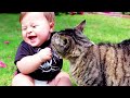 Cutest Babies Play With Dogs And Cats Compilation Cool Peachy