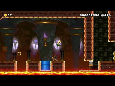 Super Mario Maker 2: ✰★[BR] Spikeball Fire Castle★✰
