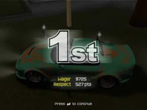 Street Racing Syndicate - Gameplay Toyota Supra