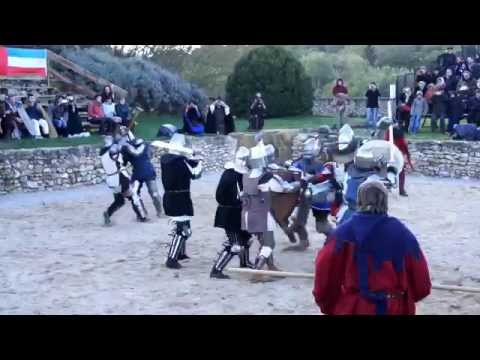 Battle of the Nations, Medieval Fight at the Black  Falcon Fortress France 2012 Video