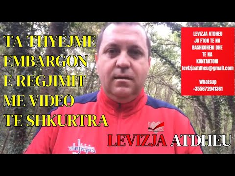 Ta thyejmë embgargon e pengmarrësve të Shqipërisë me mesazhe të shkurtra! PARTIA LEVIZJA ATDHEU