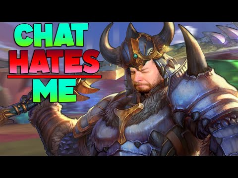 CHAT CHOSE MY BUILD AND MADE THIS GAME A NIGHTMARE - Masters Ranked Duel - SMITE