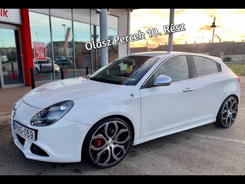Olasz Percek 10. rész - Alfa Romeo Giulietta ....csak egy QV..1,75 Tbi 235Le