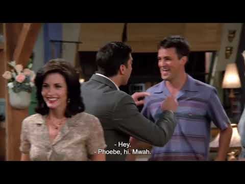 Friends - Ross Brings His New Girlfriend From China.