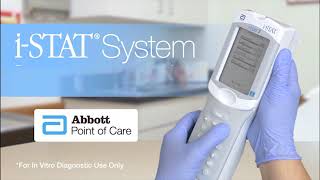 Abbott i-STAT System: Portable Diagnostic Tool for Point-of-Care Testing & Blood Gas Analyzer(ABG)