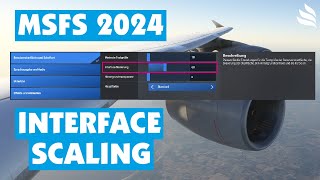 Microsoft Flight Simulator 2024: Interface Scale Option video