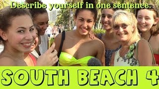 preview picture of video 'Real-English-The South Beach Clips-4-Describe-self-in-one-sentence'
