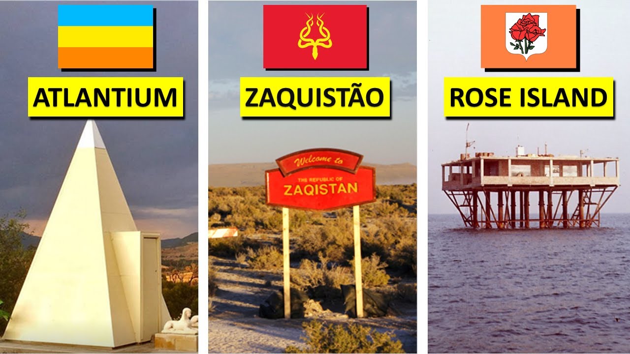 10 MICRONAÇÕES ao redor do mundo - Parte 2