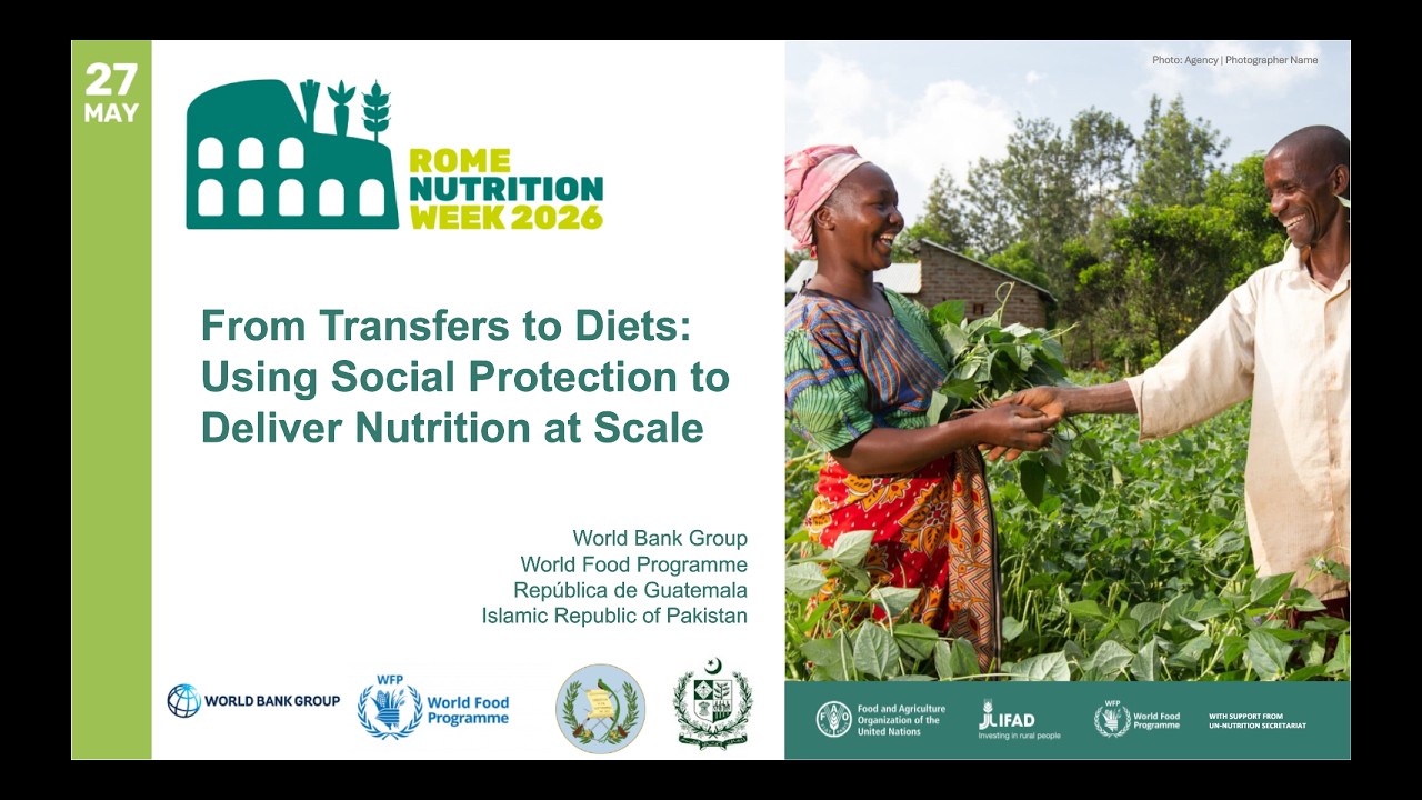 Day 3 - 27 May 2026 - Thematic Session 9 - From Transfers to Diets