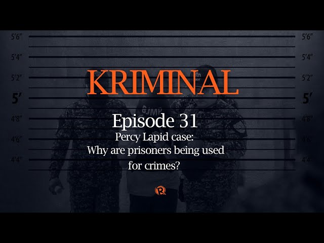 [PODCAST] Kriminal: Percy Lapid case – Why are prisoners being used for crimes? 