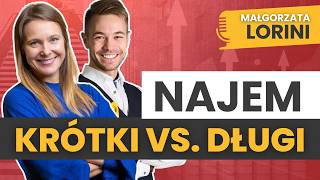 Który najem daje REALNE zyski? Krótkoterminowy vs. Długoterminowy Gosia Lorini i Artur Kucharzyk 1/2
