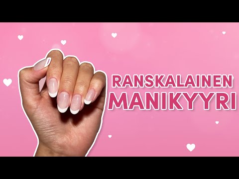 🇫🇮 DIY: Ranskainen manikyyri – Askel askeleelta levitysohje