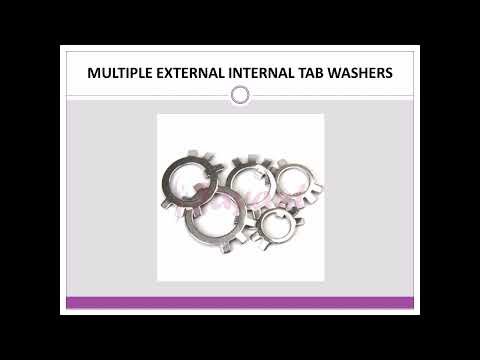 Multiple External Internal Tab Washer-BS 5814,DIN 5406,70952 Multiple External Internal Tab Washers