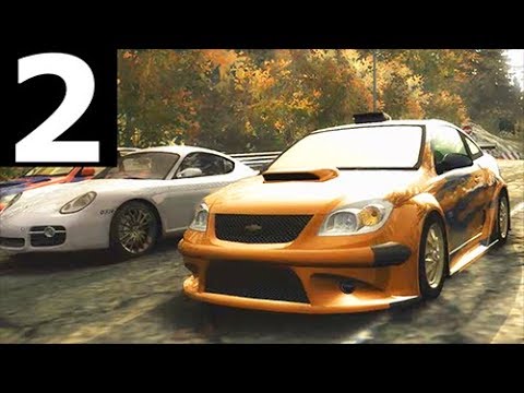 Need For Speed: Most Wanted Walkthrough Gameplay Part 2 (No Commentary Playthrough) (NFS MW 2005)