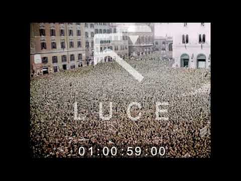 10 giugno 1940  La dichiarazione di guerra a colori