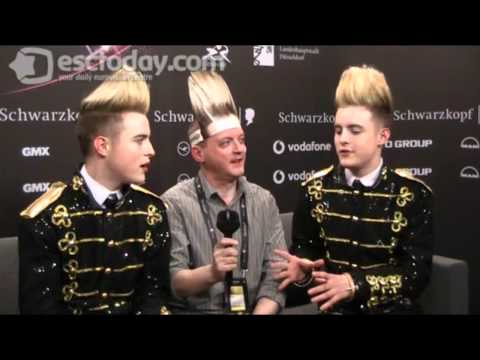 Ireland 2011: Jedward talks to esctoday.com