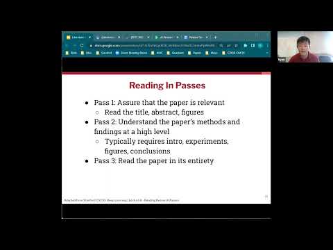 AI Research Intensive: Performing a Literature Review by Ryan Han