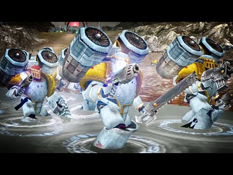 13th company vs Chaos Marines Warhammer 40 DoW: Soulstorm Unification Mod, Cinematic