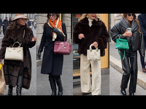 MILAN JANUARY FASHION INSPIRATION 2026 | BEST ITALIAN OUTFITS IDEA FOR SHOPPING | LUXURY STREET LOOK