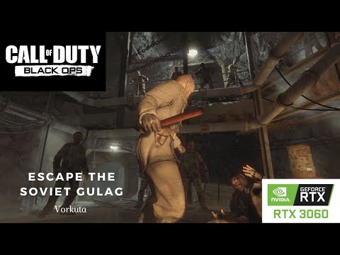 Escape the Soviet Gulag in Call of Duty: Black Ops - Vorkuta (NOOB GAMEPLAY)
