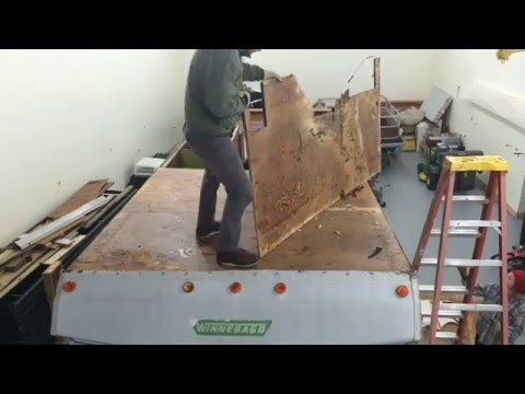Winnebago Roof Removal Timelapse