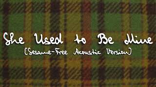 Jessie Mueller - She Used to Be Mine (Acoustic) | Waitress