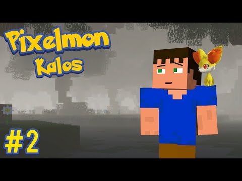 Through the Santalune Forest - Minecraft: Pokemon X&Y, Pixelmon Adventure Map Recreation Ep 2