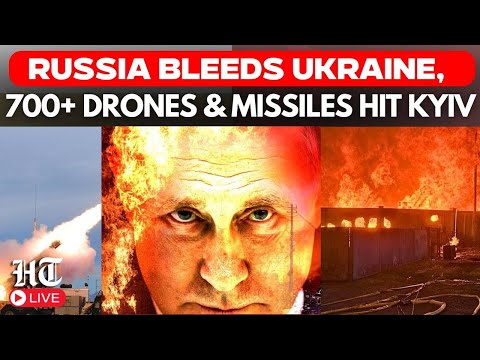 LIVE: Russia's Biggest Drone and Missile Salvo Devastates Kyiv | Zelensky Begs for More Weapons