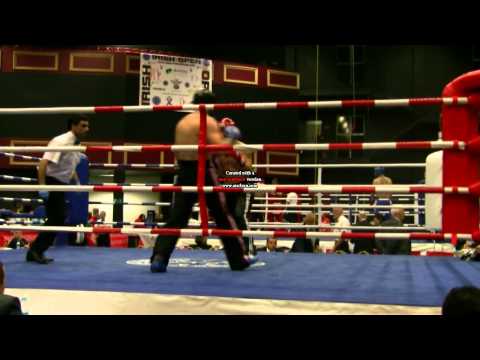 Karl Martin Richardsen (Norway) vs Austria, KO, ab