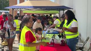 Community outreach event in Tyler connects families with household goods, support