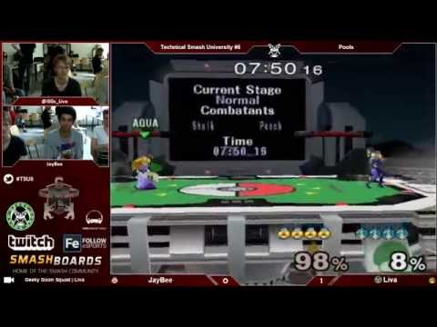TSU6 - JayBee (Sheik) Vs. GGs | Liva (Peach) - Pools