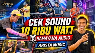 Download lagu Cek Sound ARISTA MUSIC FT RAMAYANA GUS MUNIP 10 Rb Watt Live Ds. Gelang Tulangan Sidoarjo mp3