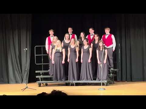 The Snow Begins to Fall by Andy Beck