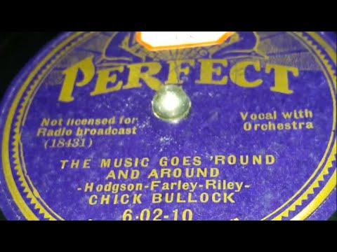 Chick Bullock & His Levee Loungers - The Music Goes 'Round And Around (1936)
