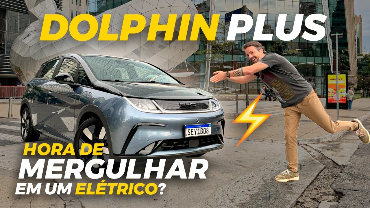 Um PLUS A MAIS ADICIONAL e INDISPENSÁVEL: BYD Dolphin Plus vale MUITO MAIS a pena do que o irmão EV