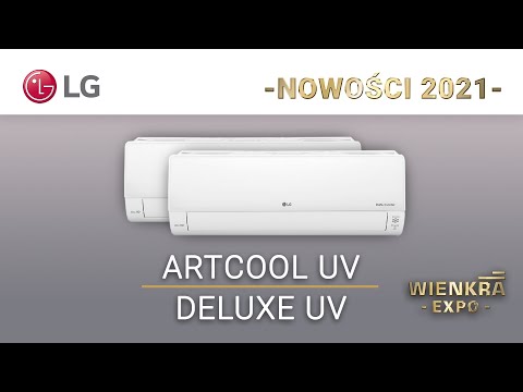 Klimatyzatory pokojowe LG Artcool UV i LG Deluxe UV | Nowości 2021