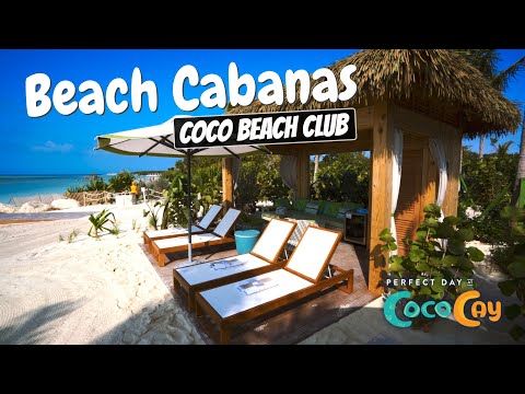 Club Coco Beach | Recorrido completo por las cabañas de playa y reseña | Día perfecto en Coco Cay...
