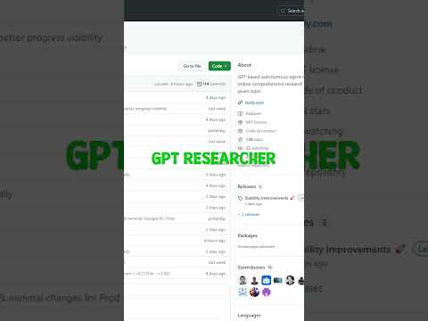 AI Tools - GPT Researcher #shorts