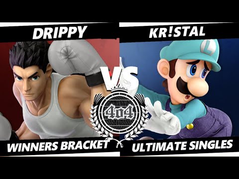 4o4 Smash Night 94 - ZPD| Drippy (Little Mac) vs A05| Kr!stal (Luigi) - Winners Round 1