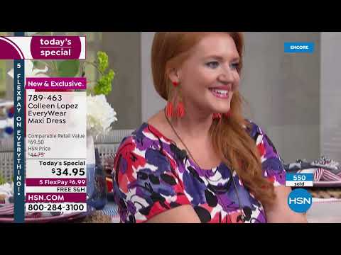 HSN | Colleen Lopez Collection Celebration 07.01.2022 - 02 AM